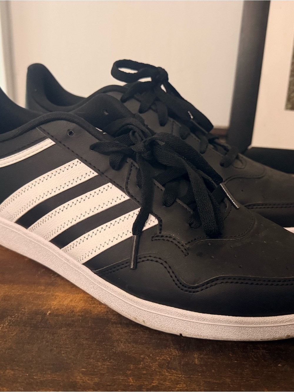 adidas Black and White Men's Casual Sneakers